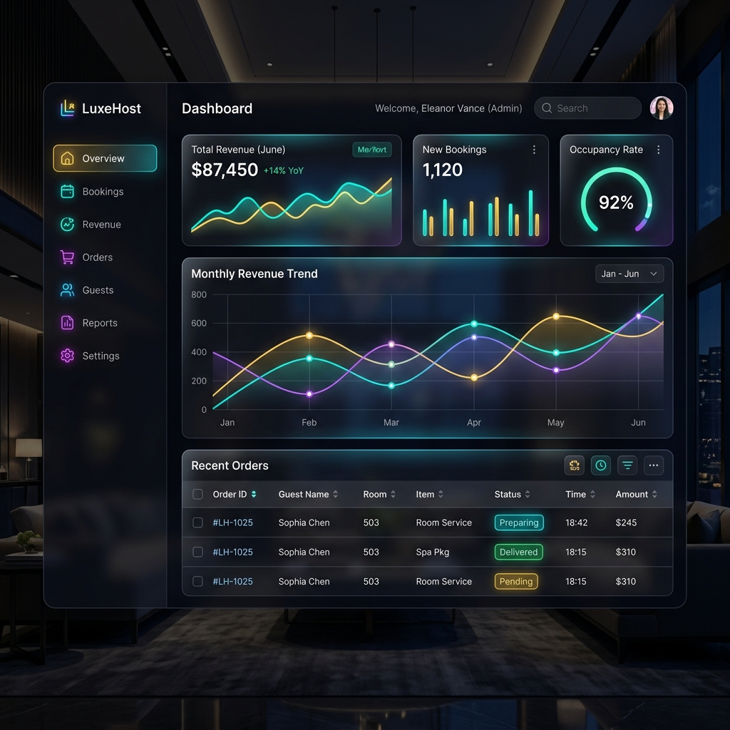 SwiftServe Admin Dashboard